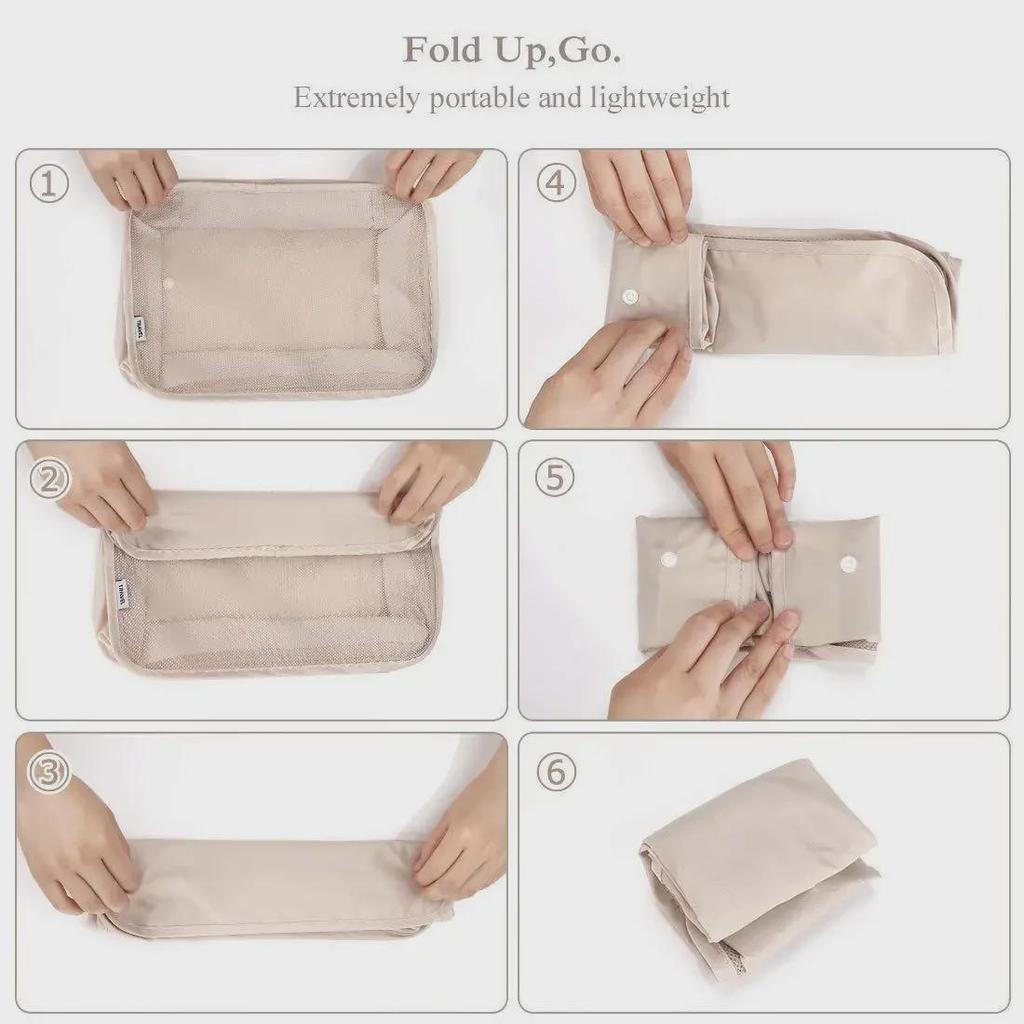 Cross-Border 8-Piece Travel Storage Bag Set for Organized Packing