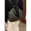 Retro Large Capacity Women's Backpack Backpack 2025 New Simple Tote Bag Versatile Commuter Shoulder Bag