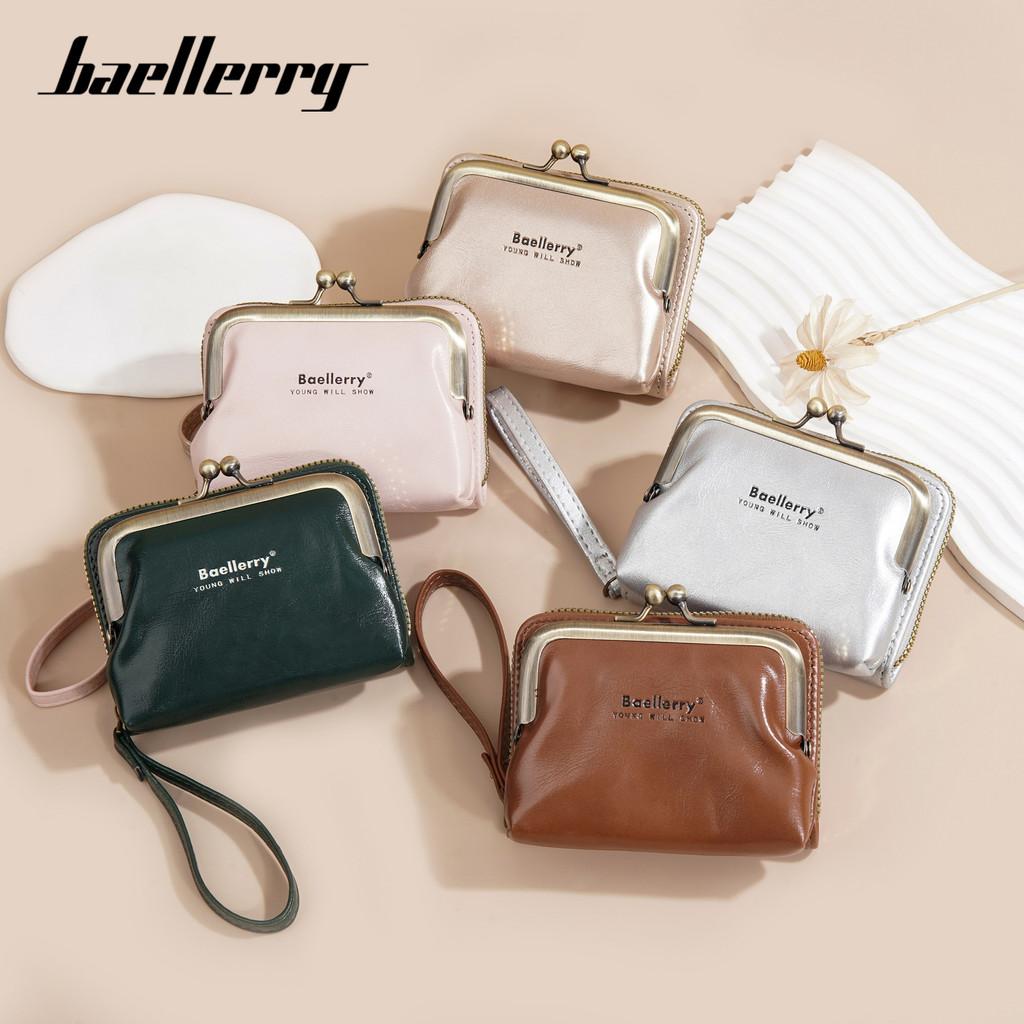Ladies Wallet Pu Leather Zipper Coin Purse With Card Slots For Daily Use