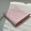 New Solid Minimalist Washed Striped Bed Sheet, Soft Bedding for Single Double Student Dormitory Home
