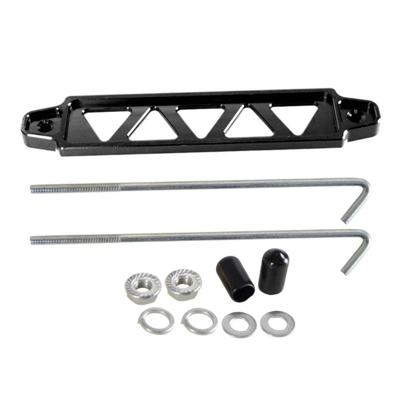 Aluminum Engine Battery Mounting Bracket 5 Hole Triangle Structure Universal Secure Fixation Easy To Use for Vehicles