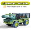 New Children's Car Toy Dinosaurs Transport Car with Dinosaur Large Engineering Vehicle Model Educational Toy Transport Vehicle Toy Boy Girl Gift