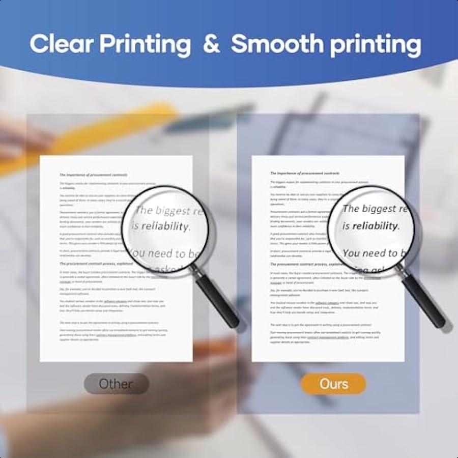 

Термобумага формата US Letter 8,5X11 дюймов 200 листов Совместима с портативным термопринтером модели MT610 Обеспечивает непрерывную печать файлов United States