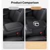 YOM1 Leather Car Armrest Box Cushion Side Storage Pocket Protector Cover For Lexus CT ES GS NX IS250 RX350 IS200 LX570 UX250h CT200h