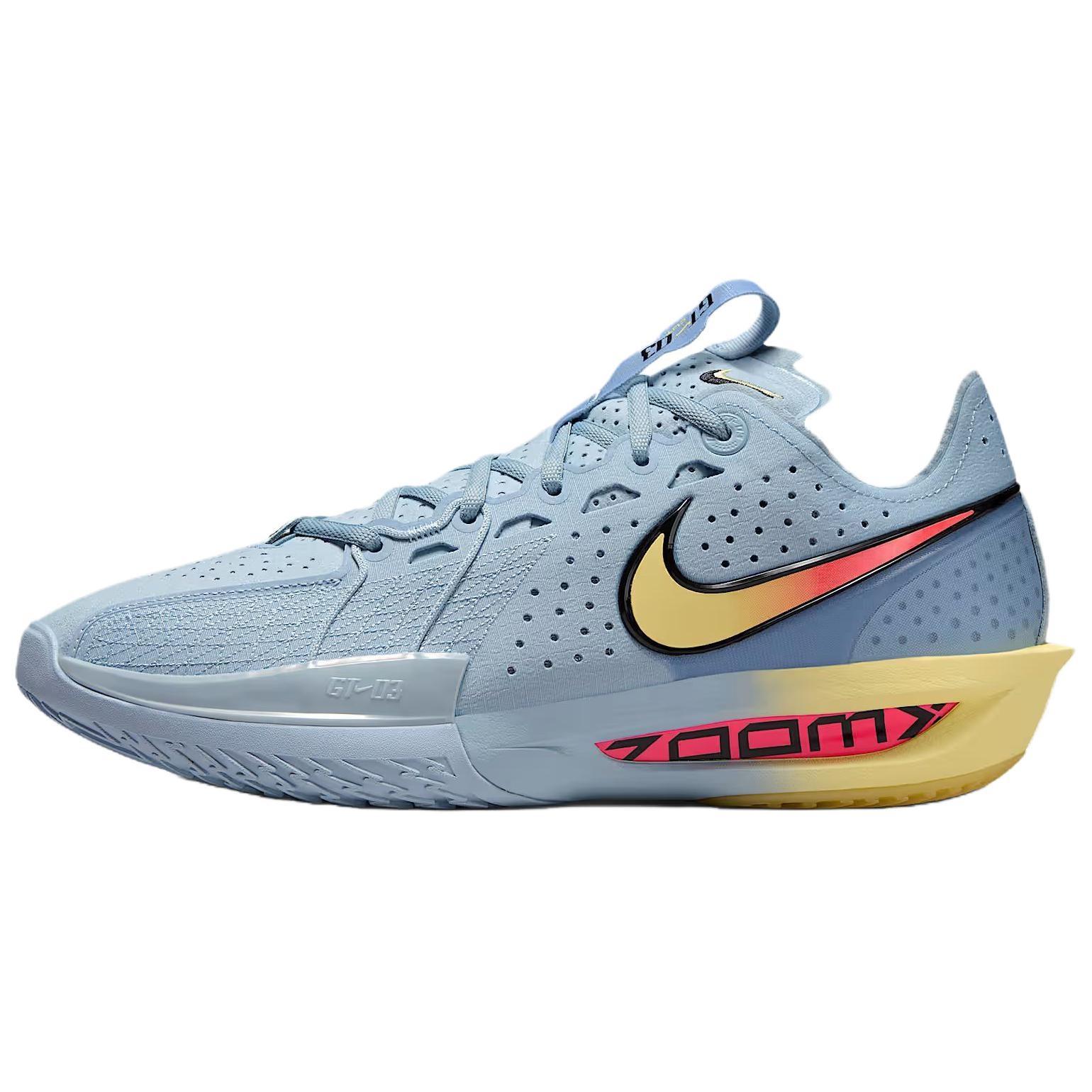 Nike Air Zoom GT Cut 3 EP Light Armory Blue Yellow Men s DV2918-405 EU 40.5