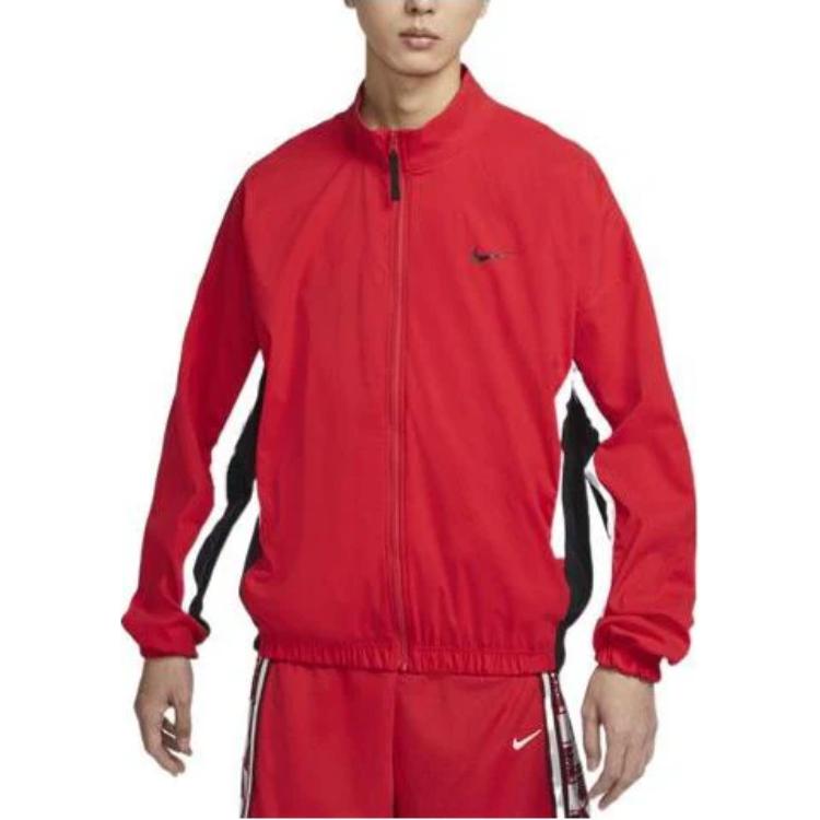 Nike Jackets Men's Red Stand Collar Moderate Other DV9443-657