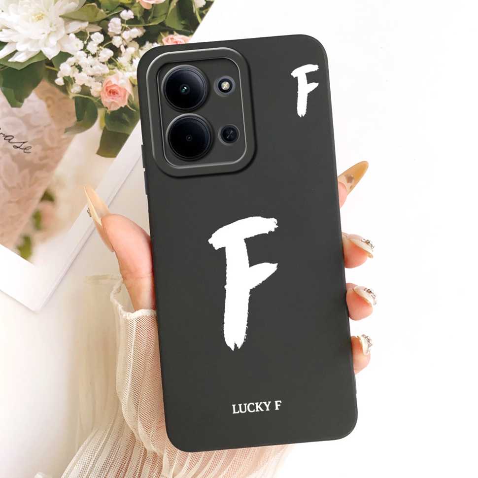 For Xiaomi Redmi 15C 5G Case Cover Lucky Letters Phone Case For Xiaomi Redmi 15C 15 C Redmi15C Redmi15 4G 5G Soft Fundas