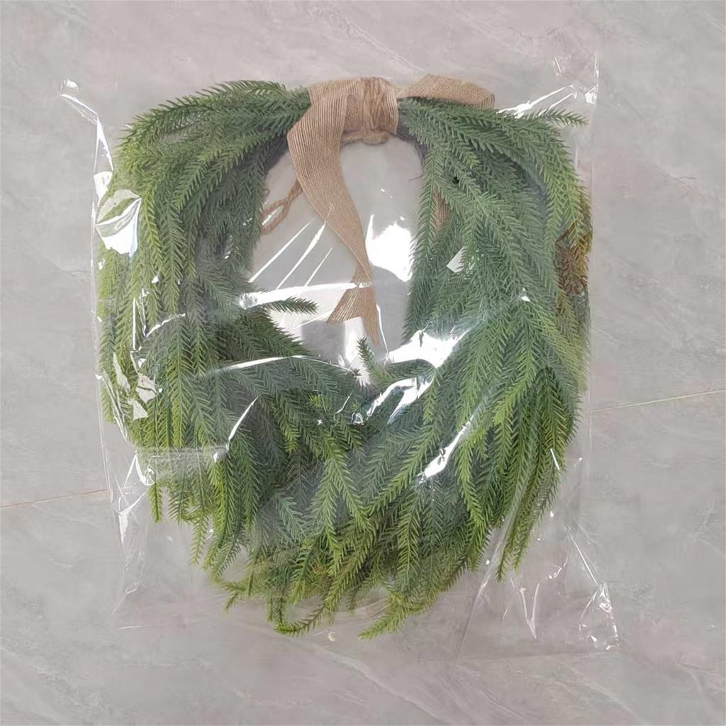 Simulace Srdcovitý Měkký Gumový Prsten Girlanda Přívěsek Vánoční Svátek Venkovní Dekorace