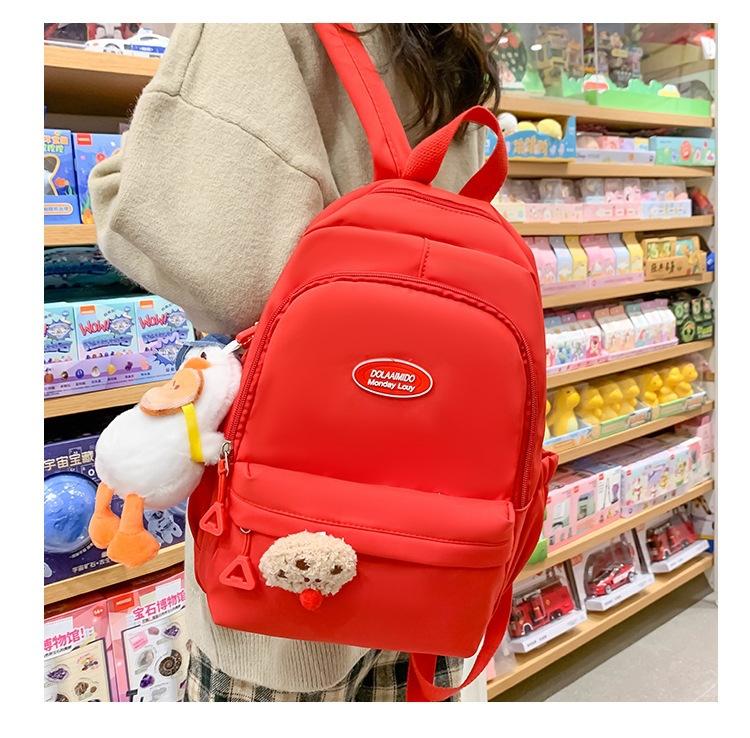 Schoolbag1011 New Mini Backpack Versatile College Student Small School Bag Women's Commuter Mommy Bag Women's Travel Backpack