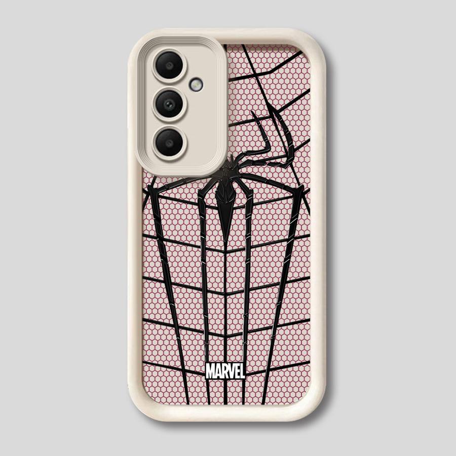 HOT Marvel Spider Man Pavučina Měkký kryt na telefon pro Samsung Galaxy A16 A24 A13 A32 A56 A26 A22 A33 A23 A12 A34 A36 A14
