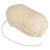 uxcell Velvet Yarn, Blanket Yarn, for Crocheting Bags, Scarves, Hats, 6-Piece Ultra-Soft Polyester Soft Knit, 100g, Cream