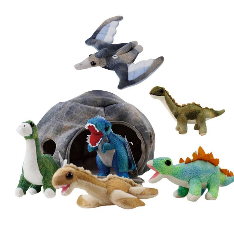 Rex Stuffed Tyrannosaurus Animal Jurassic Dinosaur Egg Boy Holiday Gift Doll
