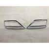 Car Styling Accessories For VW Volkswagen T-ROC 2017-2018 ABS Chrome Rear Tail Fog Light Lamp Cover Trim Foglight Strip Cover