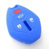 Silicone Key Cover Case Skin Fit For Mitsubishi Lancer Evo Outlander Galant Asx 380 Endeavor Mirage 4Button Remote Keycocolockey