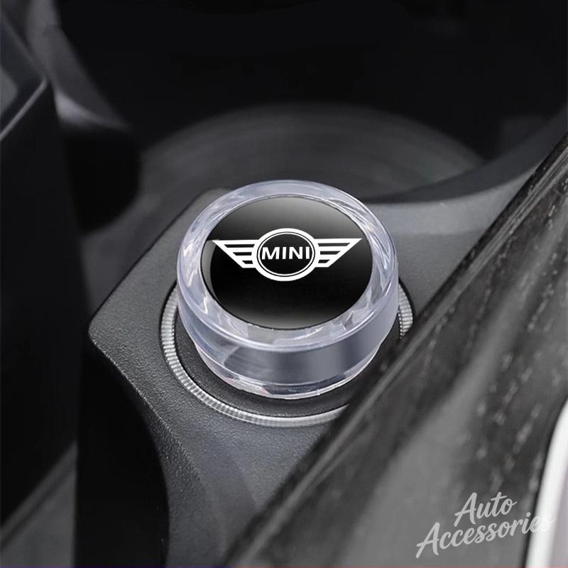 Car Cigarette Lighter Cover Dust-Proof Cap Decoration Auto Accessories For BMW MINI Cooper One S JWC R55 R56 F56 R57 R58 R59 R60