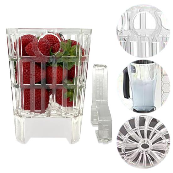 Acessório para Liquidificador Compatível com Vitamix 5200 E310 2.0 510 X2 X3 X4 Limpador de Frutas e Vegetais Frescos Acessórios para Liquidificador