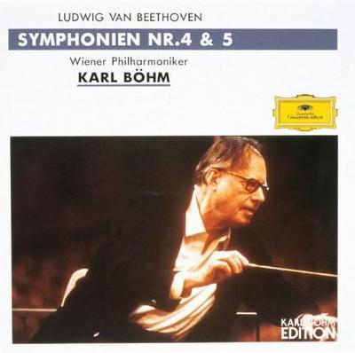 CD BÖHM (KARL), BEETHOVEN; VIENNA PHIL - Beethoven: Symphonies Nos. 4 and 5 UCCG3661 Japan Classical Used