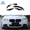 Gloss Black M5 Style Front Lip Kit, Four-Piece, for BMW 5 Series F10/F18