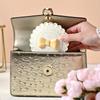 1Pc Mini Fashion Eco-Friendly False Eyelash Storage Box Flower Shape ABS Portable Makeup Tool Organizer Case