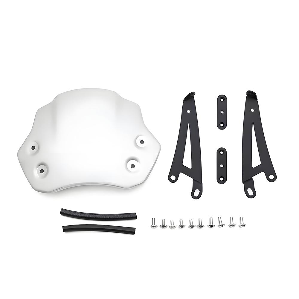 2019-2025 Motorcycle Aluminium Headlight Fairing Wind Deflectors Windshield Viser Visor For Scrambler 1200 X/XE/XC 1200XC 1200XE