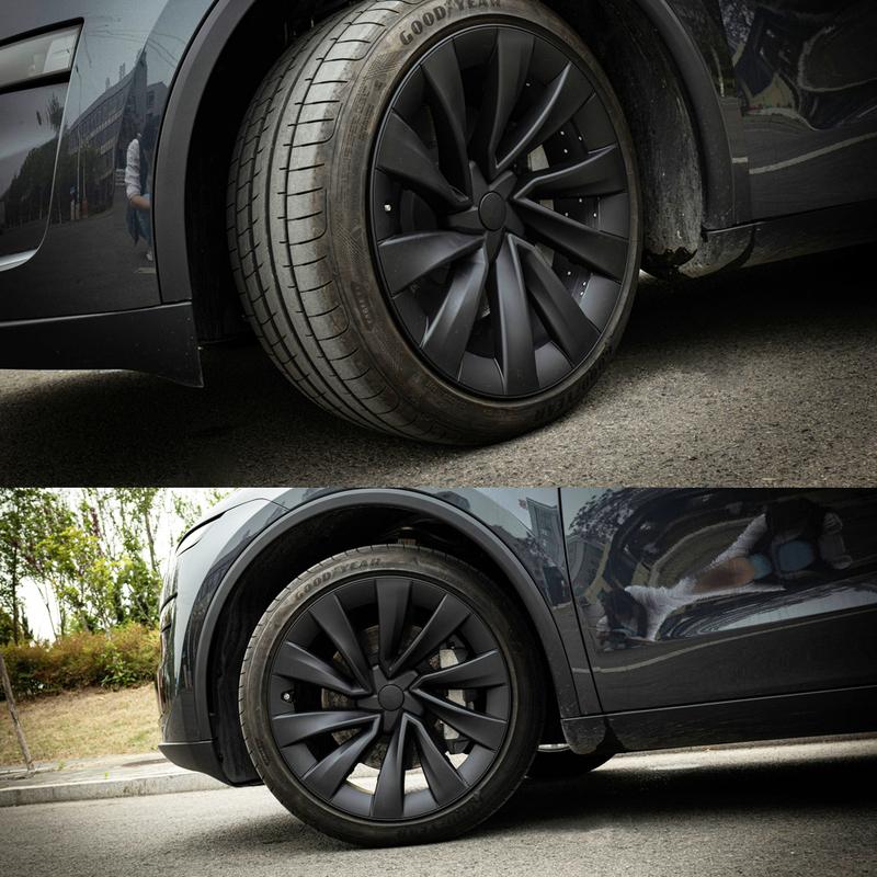 4PCS Hub Caps for Tesla Model Y Juniper 20-Inch 2025 Wheel Cover Performance Replacement Helix 2.0 Wheels Full Rim Accessories