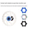 Road Bike Hub Center Lock To 6 Hole Adapter Bicycles Center Lock Adapter with Lock Rings 6 Pin Disc Brake Bicycles Part