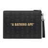 MCM × BAPE LNY Classic Monogram Dragon Pattern Wristlet Unisex Wristlet MXZESTA04BK001