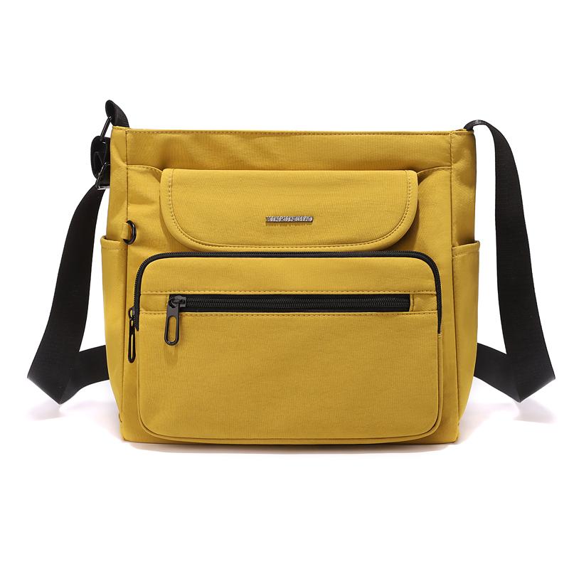 Lightweight Nylon Handbag Crossbody Bag Large Capacity Multi-Compartment Casual Daily Tote Travel Tote Shoulder Purse