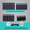 Black Gold Steel 900 Soldering Iron Tips - 10-Piece Set for 936 Stations | Includes Universal, Knife, Pointed, Horseshoe, and Bent Tips