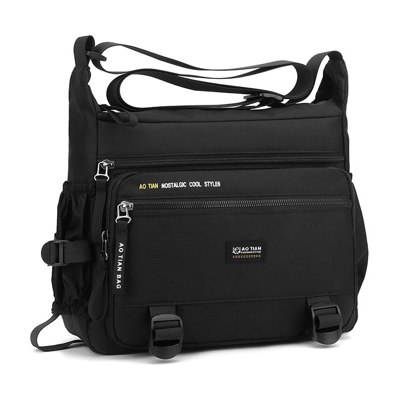 Casual Sports Men's Large Capacity Multi-compartment Shoulder Bag