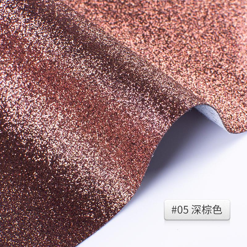 Faux Leather Fabric Glitter By The Meter for Upholstery Sofa Covers Diy Sewing Sequin PU Cloth Decorative Thickened Black White