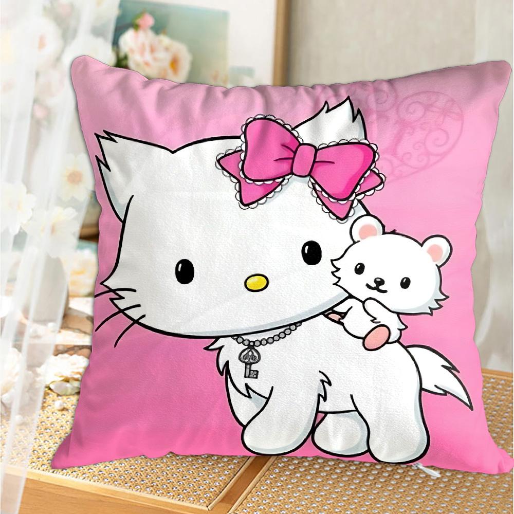 Kawaii C-Charmmy Kittyes Cushions For Decorative Sofa Cushion Covers Room Decorating Items Gifts Decoration Home