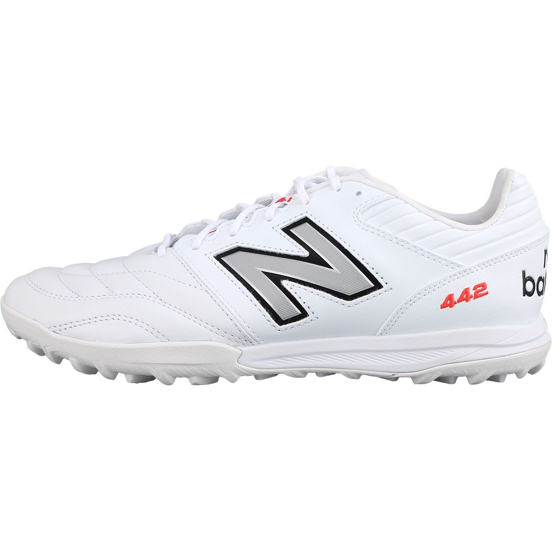 

New Balance 442 V2 Pro Удобные спортивные TF (Резиновые шипы) Амортизирующие Прочные Футбольные Бутсы Мужские Футбольные Бутсы Белые MS41TWT2-2E 39.5