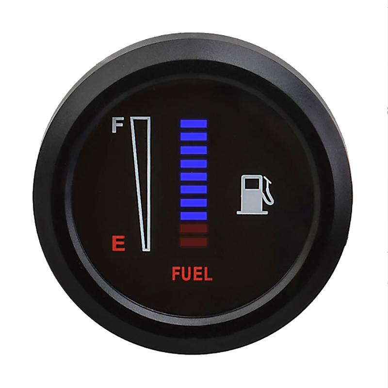 Universal Car Motorcycle Fuel Level Gauge Meter Gauge Electronic Auto Benzine Meter