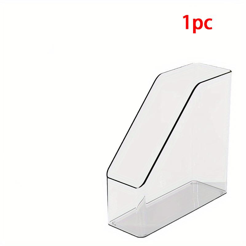 

1/2 шт. прозрачные папки, настольный органайзер для файлов - многофункциональная офисная стойка для хранения, подставка для канцелярских товаров, папка для бумаги формата А4.