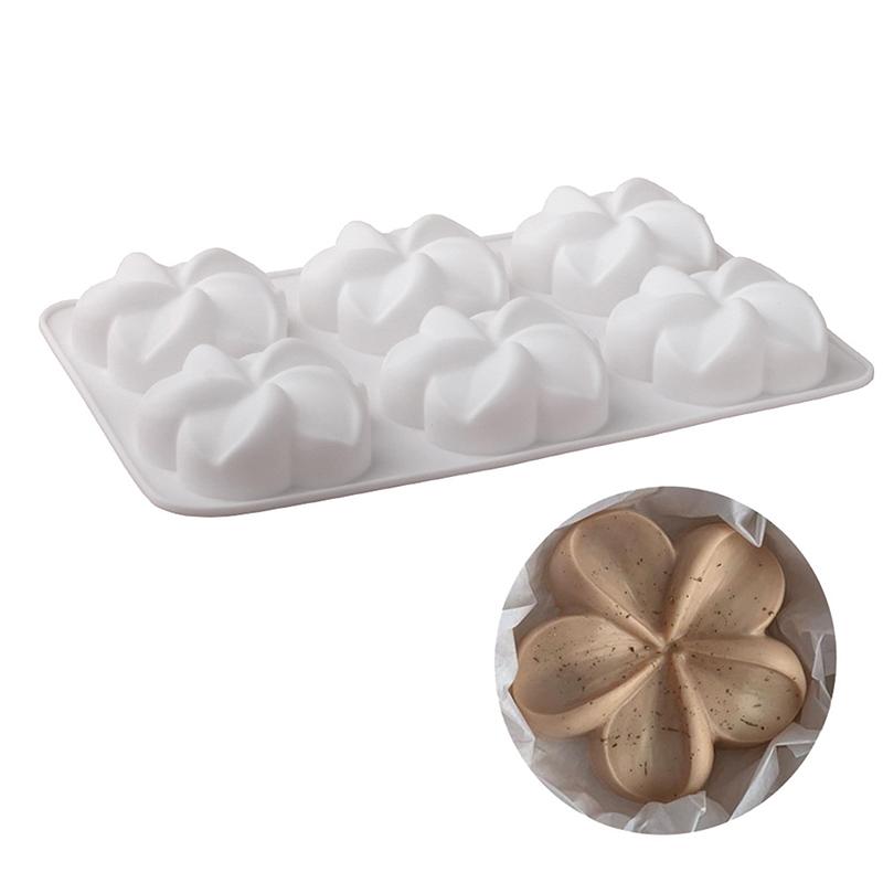 Flower-Shaped Silicone Cake Molds French Mousse Cake Molds Home Baking Tools Kitchen Styling And Baking Supplies