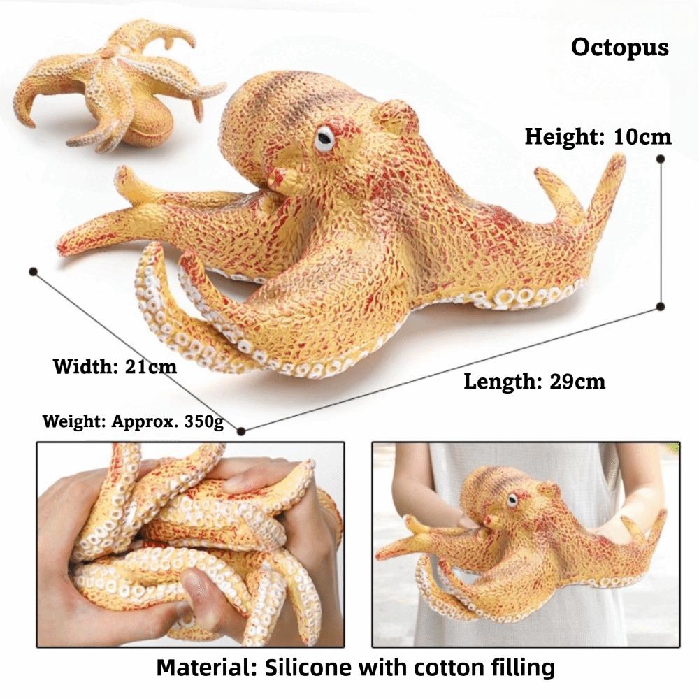 Large Size Ocean Animals Action Figures Great White Shark Model  Ocean Animal Simulation