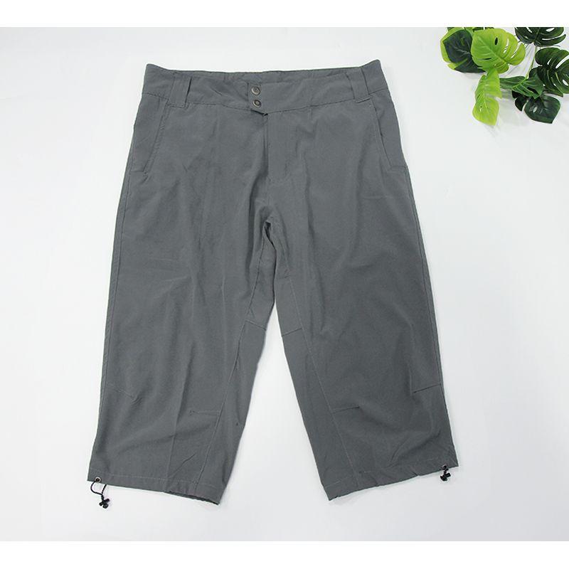

European and American Capri Pants Quick-Dry Camping Fishing Outdoor Work Clothes Gray Green 6 yards (66.67cm 4)