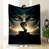 Hindu Goddess Cobra Blanket Bedroom Blanket for Livingroom Couch Lunch Break Soft Throw for Friend's Festival Gift