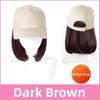 Visors Hats Women'S Adjustable Hip Hop Hat Short Synthetic Hairpiece  Daily Wear