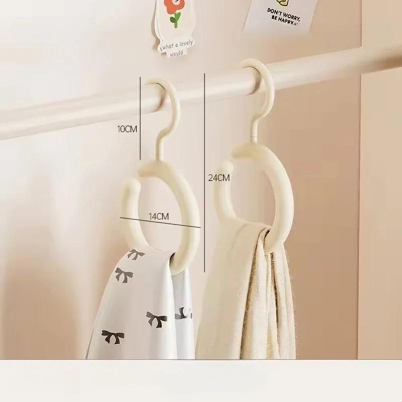 Hat Storage Clothes Hanger Invisible Luxury Multi-Function Hook Home Use New 2026 Plastic Coat Hanger Nordic Sle Adult Closet