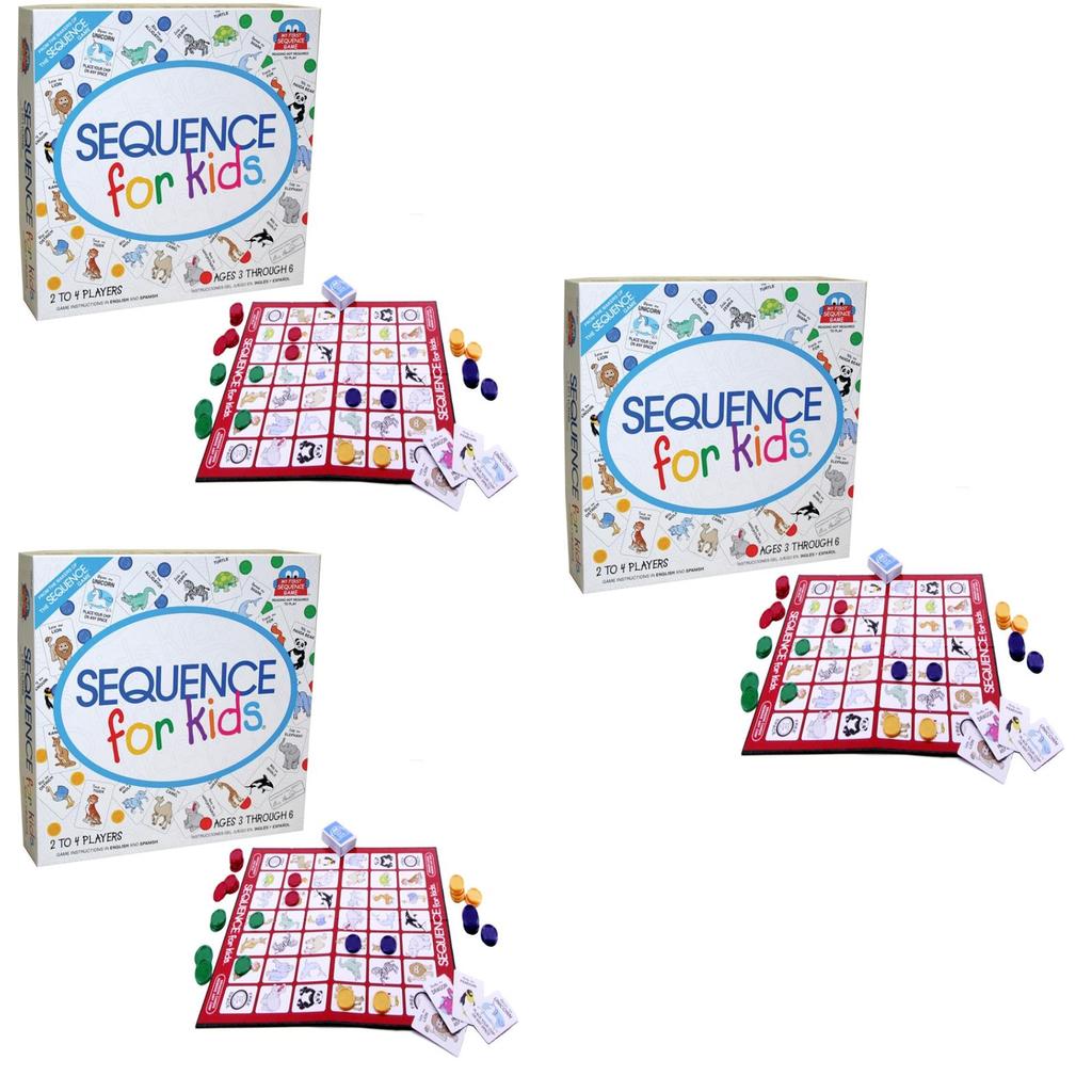 Sequence Kinderspiel Kein Lesen Erforderlich Partyspiel Für Logische Denker