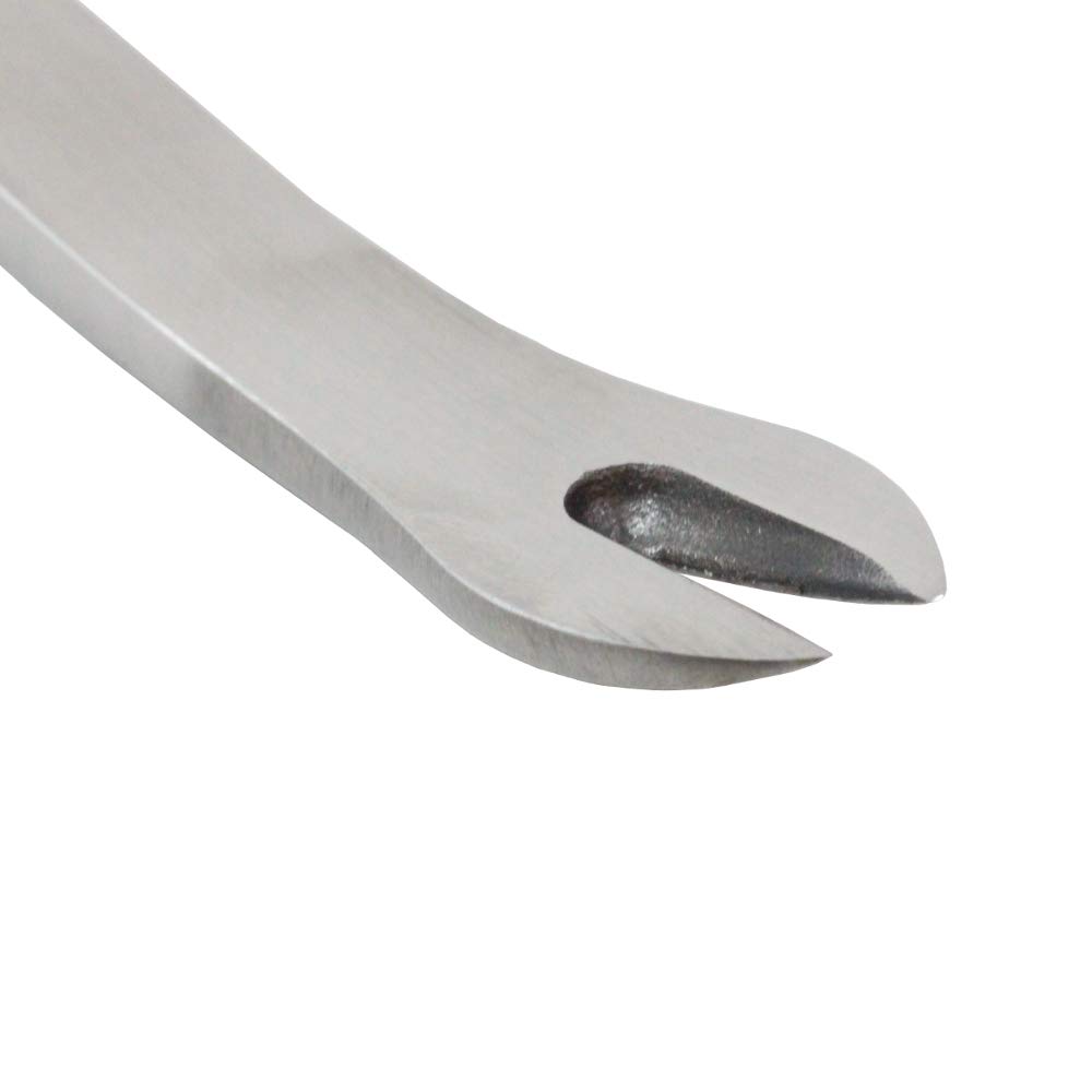 Bigman Gyokudo Stainless Steel Blacksmith 300mm Crowbar,