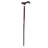 Detachable Wenge Walking Stick Elderly Elegant Ergonomic Walking Cane for Rehabilitation Stroll