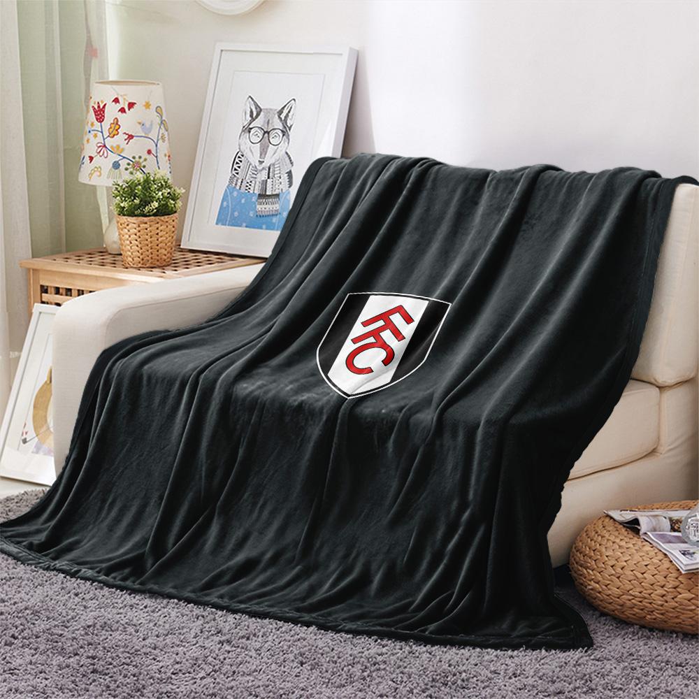 Fulham FC Flannel Blanket, High Quality Comfortable for All Seasons, Home Decor, Warmth and Comfort