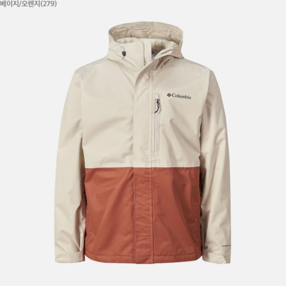 Columbia Waterproof Windbreaker Hike Bound Ii Import Omni Tech Jacket C54 We2619