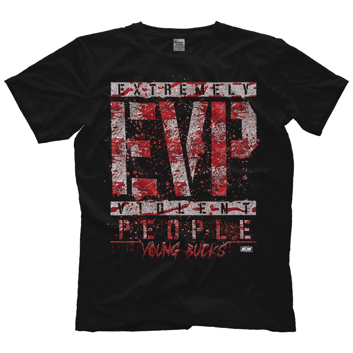 Young Bucks - EVPs AEW Official T-Shirt S разноцветный