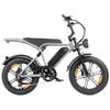Elekwheels E6 Electric Bicycle 250W Motor 20" Fat Tire Fully Suspended Adult Electric Bike 48V 15Ah LCD Display 7 Speed Max Load 150Kg