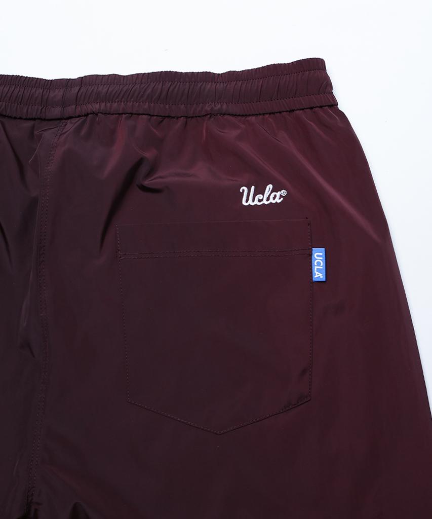 UCLA Unisex Anorak Set-Up Wide Elastic Pants [Burgandy](Uz9Lp8F_88)