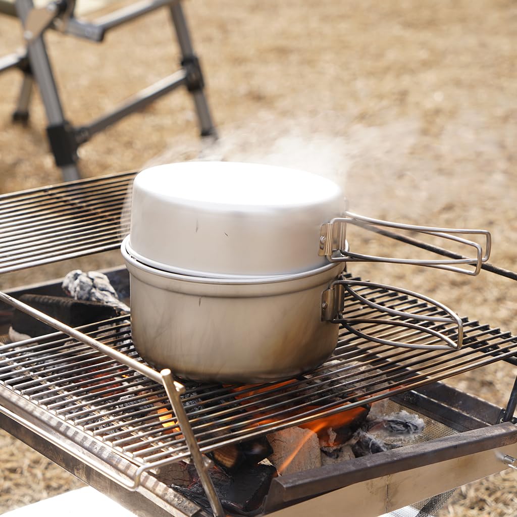 Belmont Titanium Trail Cooker Made in BM-580 (with case), Japan, Tsubame-Sanjo